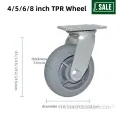 4/5/6/8 pouce muette TPR Wheel Caster industriel